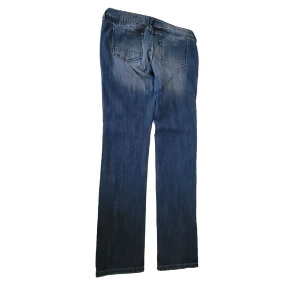 Decree Super Skinny Jeans Womens Size 15 Mid Rise Dark Wash Denim Juniors - Picture 3 of 6